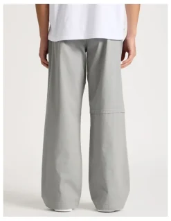 Blaq Relaxed Asymmetric Pant in Grey