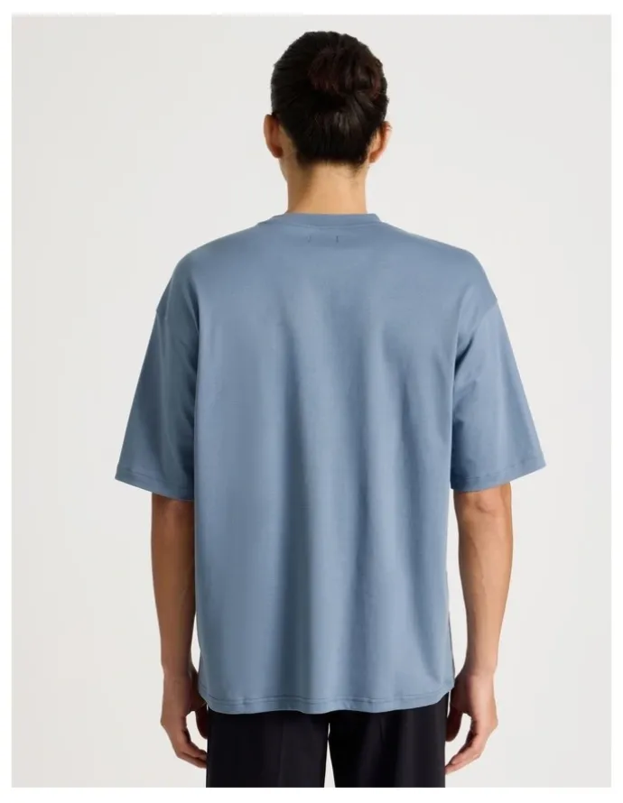 Blaq Relaxed Fit T-Shirt in Blue