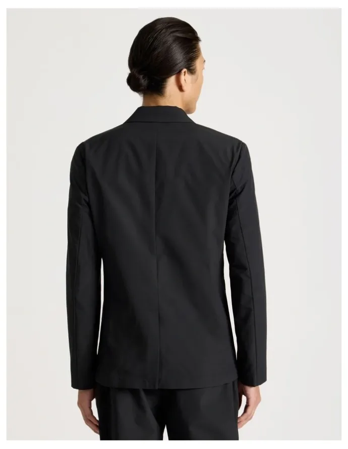 Blaq Single Breasted Tech Travel Blazer in Black