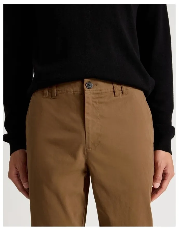 Blaq Slim Fit Chino Pant Camel