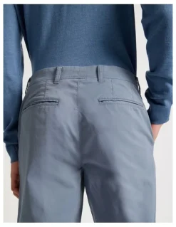 Blaq Slim Fit Chino Pant in Blue