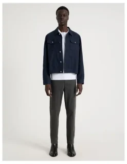 Blaq Slim Fit Chino Pant in Charcoal