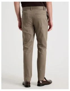 Blaq Slim Fit Dress Chino Pant in Tan