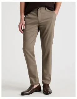 Blaq Slim Fit Dress Chino Pant in Tan