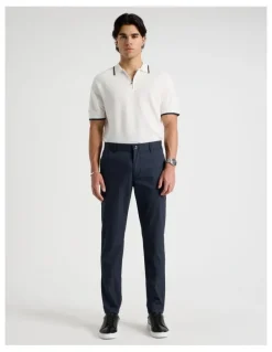 Blaq Slim Fit Dress Chino Pant in Navy