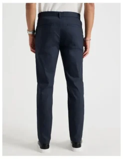 Blaq Slim Fit Dress Chino Pant in Navy