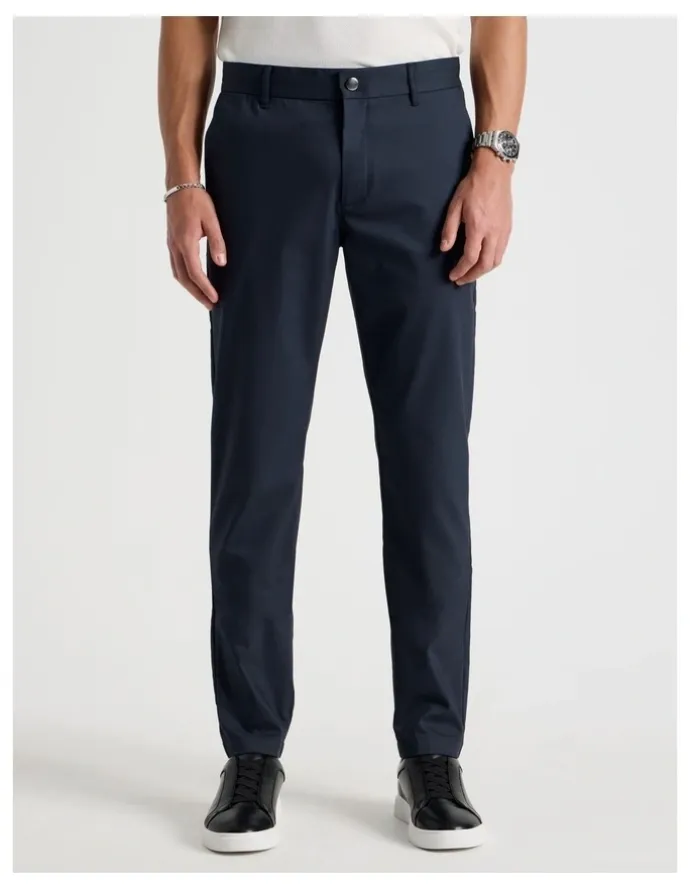 Blaq Slim Fit Dress Chino Pant in Navy