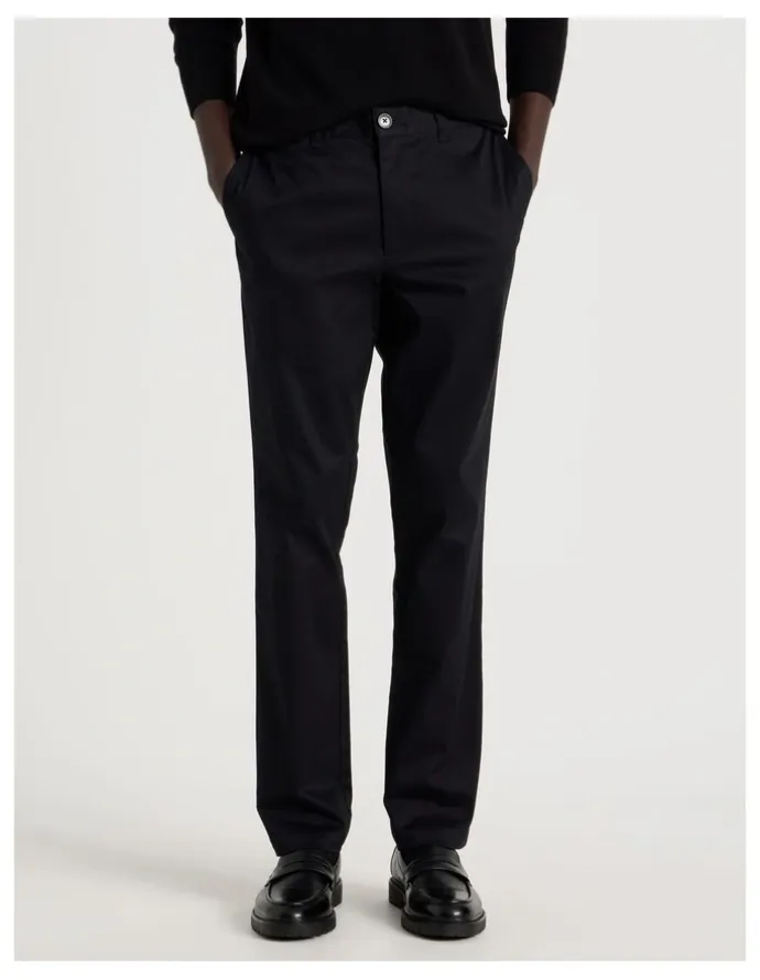 Blaq Slim Fit Pant in Black