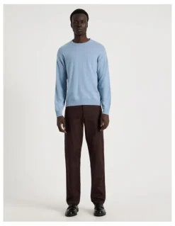 Blaq Slim Fit 5 Pocket Pant in Brown