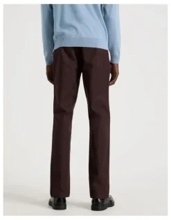 Blaq Slim Fit 5 Pocket Pant in Brown