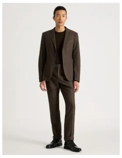 Blaq Tailored Trousers in Brown
