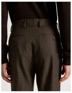 Blaq Tailored Trousers in Brown