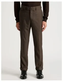 Blaq Tailored Trousers in Brown