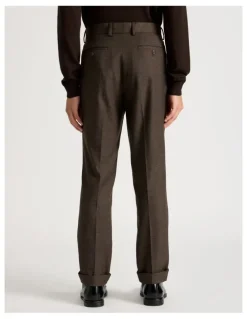 Blaq Tailored Trousers in Brown