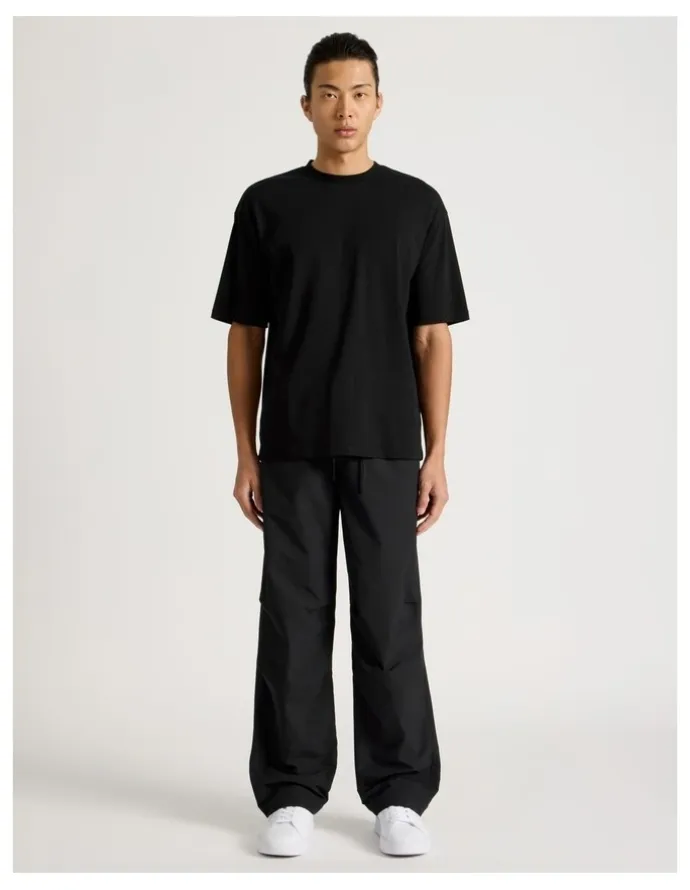 Blaq Wide Leg Pants in Black