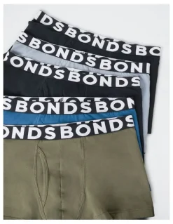 Bonds 5 Pack Classic Trunks