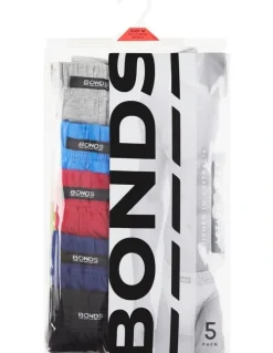 Bonds Action Brief 5 Pack in Multi