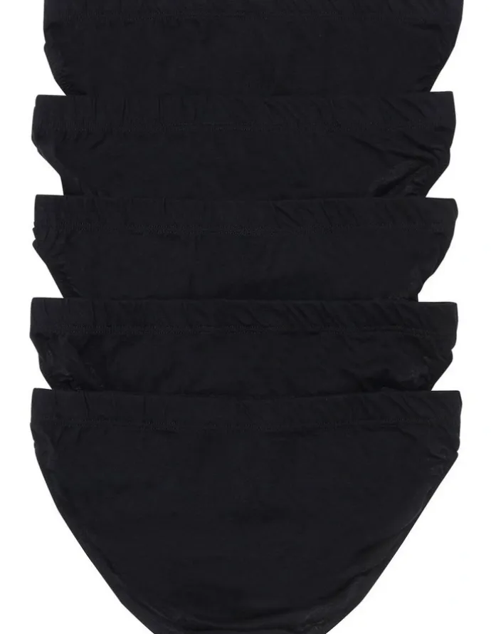 Bonds Action Briefs 5 Pack in Black