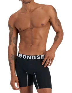 Bonds Chafe Off Trunk 2 Pack in Nu Black