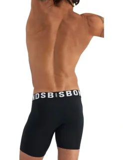 Bonds Chafe Off Trunk 2 Pack in Nu Black