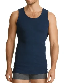 Bonds Chesty Athletic Singlet in Navy