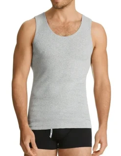 Bonds Chesty Athletic Singlet in Grey