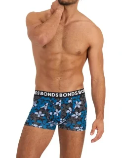 Bonds Classic Trunk 3 Pack in Print Hwz