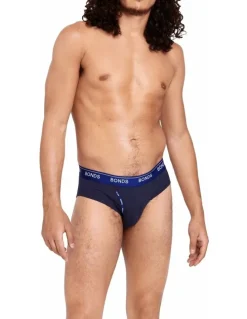 Bonds Guyfront Brief 3 Pack in Multi