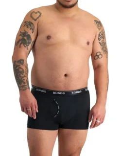 Bonds Guyfront Microfibre Trunk 3 Pack in Pack 11
