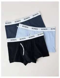 Bonds Guyfront Trunk 3 Pack in Multi