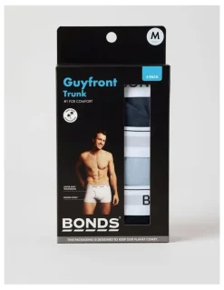 Bonds Guyfront Trunk 3 Pack in Multi