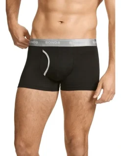 Bonds Guyfront Trunk 3 Pack in Black