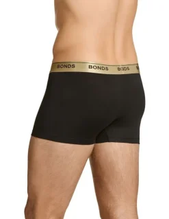 Bonds Guyfront Trunk 3 Pack in Black