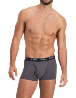 Bonds Guyfront Trunk 3 Pack in Stripe Zgw