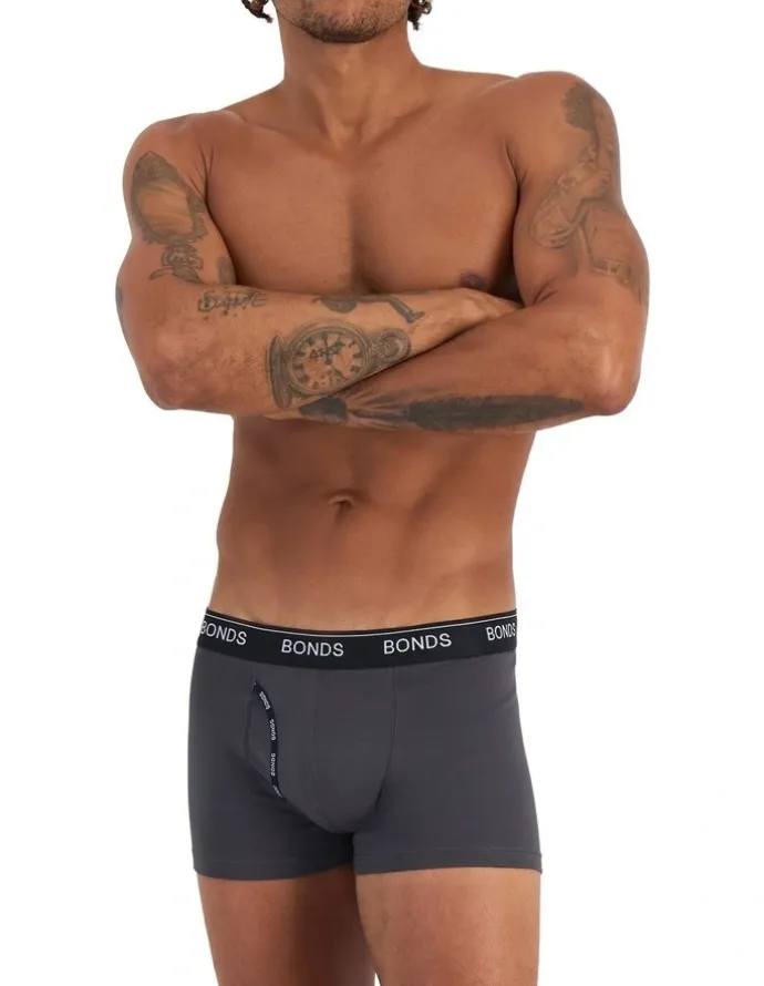 Bonds Guyfront Trunk 3 Pack in Print Zgi