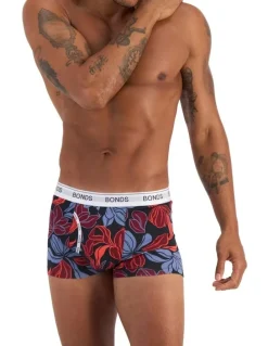 Bonds Guyfront Trunk 3 Pack in Print Zgk
