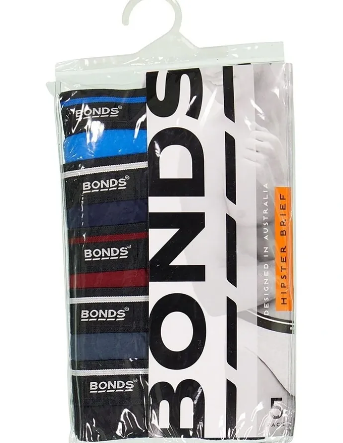 Bonds Hipster Legacy Brief 5 Pack in Multi