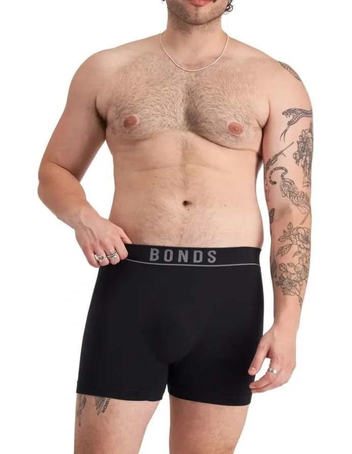 Bonds Originals Seamless Trunk 3 Pack in Black
