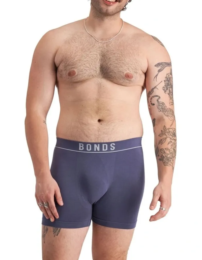 Bonds Originals Seamless Trunk 3 Pack in Greyhound