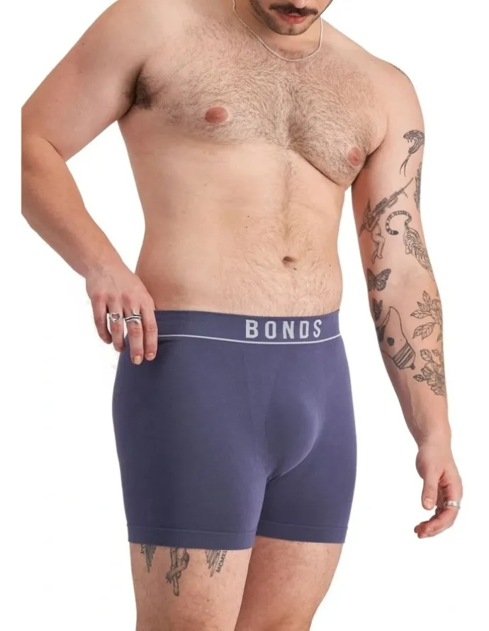 Bonds Originals Seamless Trunk 3 Pack in Greyhound