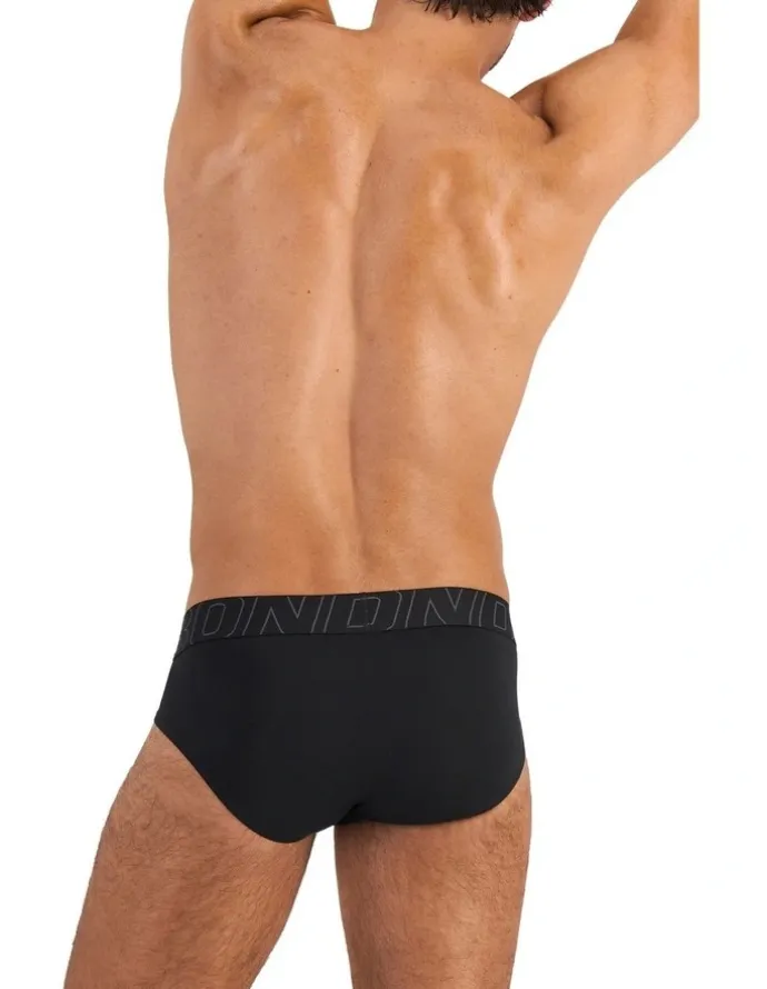 Bonds Sweat Off Brief 3 Pack in Black