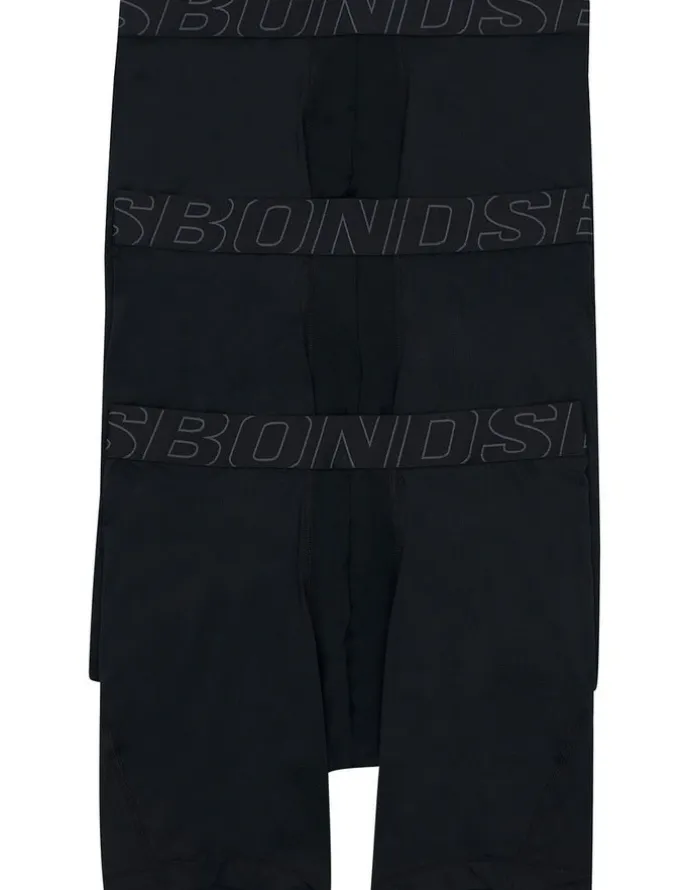 Bonds Sweat Off Long Trunk 3 Pack in Pack 01