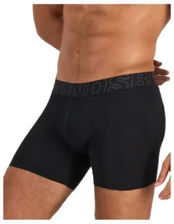Bonds Sweat Off Trunk 3 Pack in Black