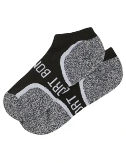 Bonds Ultimate Comfort Low Cut Socks 3 Pack in Black