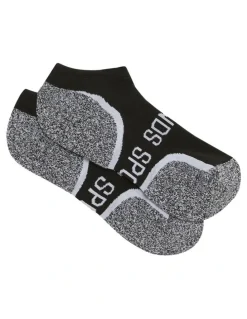 Bonds Ultimate Comfort Low Cut Socks 3 Pack in Black