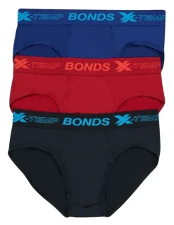 Bonds X-Temp Micro Brief 3 Pack in Pack 01