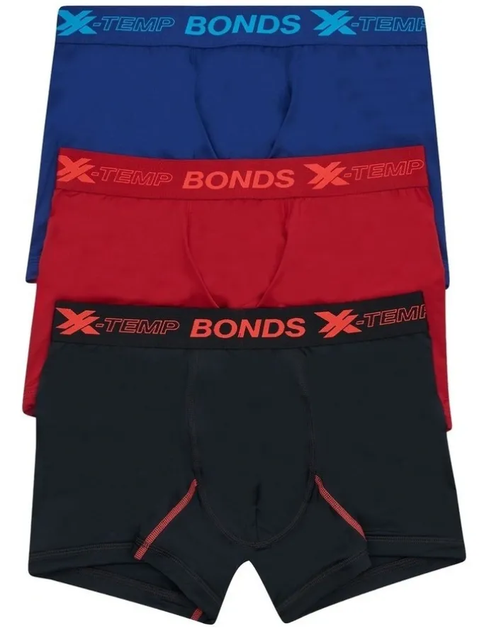 Bonds X-Temp Micro Trunk 3 Pack in Pack 01