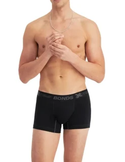 Bonds X-Temp Trunk 3 Pack in Black