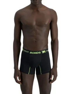 Bonds X-Temp Trunk 3 Pack in Black