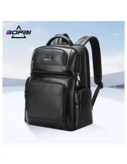Bopai Anti-Theft Waterproof Laptop Backpack Travel Business Work Bag Black